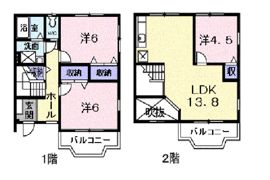 パークソフィアAの間取り画像