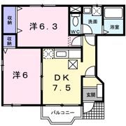 パークソフィアBの間取り画像