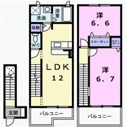 グランボアの間取り画像
