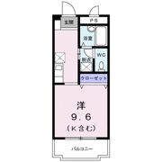 ゴールドキャッスルⅡの間取り画像