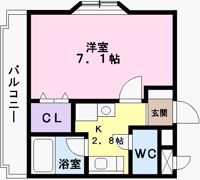 メゾン・ムカイの間取り画像
