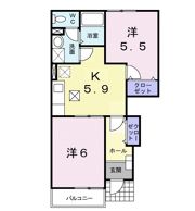 フ－ス川村の間取り画像