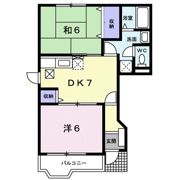クレディヒルAの間取り画像