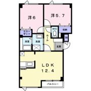 グラン富丘の間取り画像