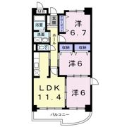 サンメゾン・ヒラソルの間取り画像