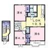 プリムヴェール Aの間取り画像