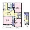 プリムヴェール Bの間取り画像