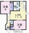 アネックス Kの間取り画像
