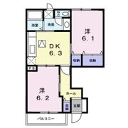 フルール小出の間取り画像
