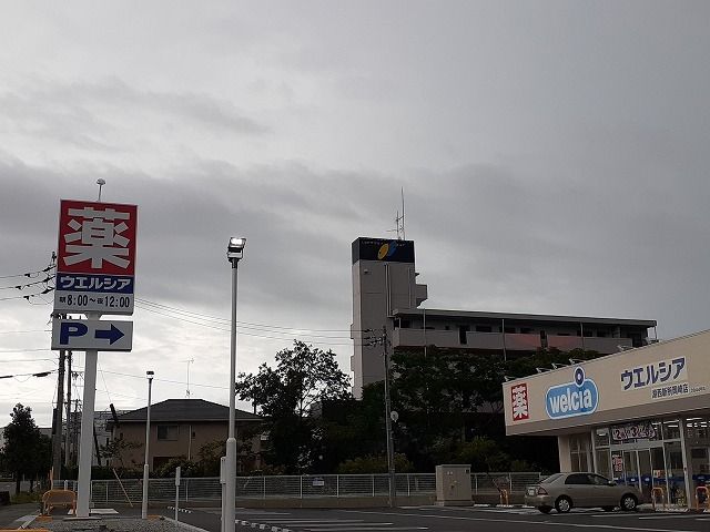 近くのウエルシア湖西新所岡崎店まで750m(徒歩10分)