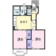 プリムヴェールCの間取り画像