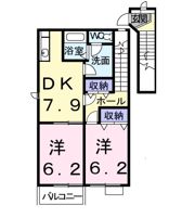レジデンス24 D棟の間取り画像