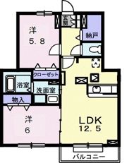 アルコバレーノの間取り画像