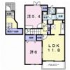 カーサアルジェントBの間取り画像