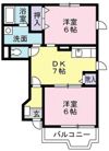 サンヒルズ千代田Ⅲの間取り画像