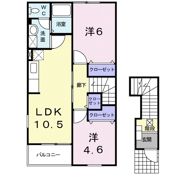 エス・テュエールBの間取り画像