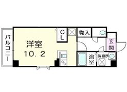 カーネリアンコート．T・Sの間取り画像