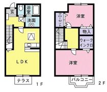 マニフィークKⅡ Aの間取り画像