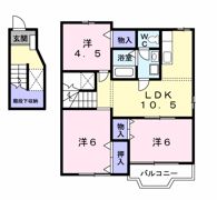 ブロードハウスの間取り画像