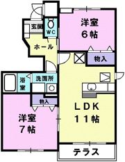 メゾン四季の間取り画像
