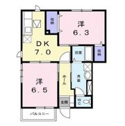 ガーデンハウスBの間取り画像