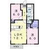 さくらハイツAの間取り画像
