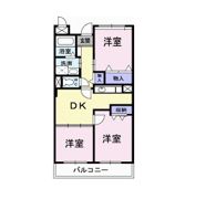 エスポワール吉田の間取り画像