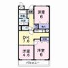 エスポワール吉田の間取り画像