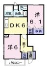 リヴィエールBの間取り画像