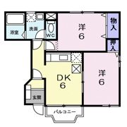 ベルジュ・フレールの間取り画像