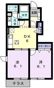 バレリアンの間取り画像
