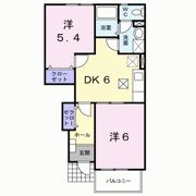 オードピュールⅡの間取り画像