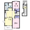 ハイツ愛里洲Ⅱの間取り画像