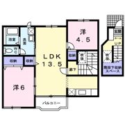 パレ・ノールⅡの間取り画像