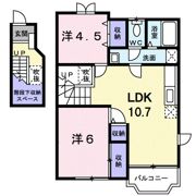 ペルルの間取り画像