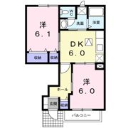 プリムローズ城山台の間取り画像