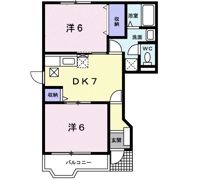 ポワクールⅠの間取り画像