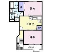 ポワクールⅡの間取り画像