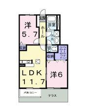 エルピーダM A棟の間取り画像