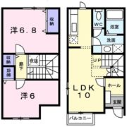 ビリーヴ Ⅱの間取り画像