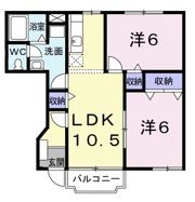 パークネス Ⅴの間取り画像