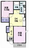 アルカンシェル エスティBの間取り画像