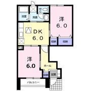 アミティエ 華の間取り画像