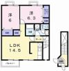 シーサイドパークAの間取り画像