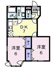 サンセール・Ⅴの間取り画像