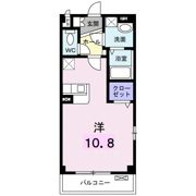 ドミール姫見Ⅱの間取り画像