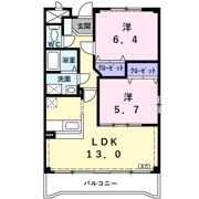グランシエルの間取り画像