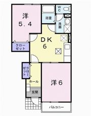 パレス シューカの間取り画像