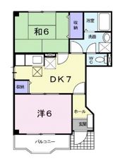 フローレンス2002 Bの間取り画像