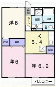 エトワール☆茜の間取り画像